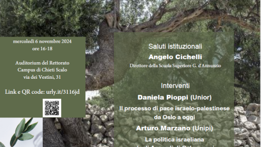 Locandina evento del 6 Novembre