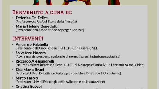 Locandina 23 novembre, campus Chieti