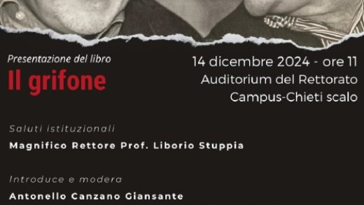 Locandina evento del 14 dicembre, campus Chieti