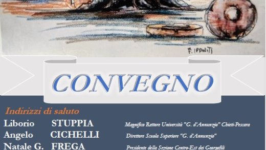 Locandina evento del 13 dicembre, campus Chieti