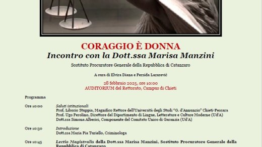 Locandina evento 28 febbraio 2025