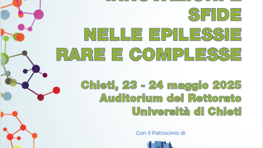 Locandina  Congresso Scientifico "Innovazioni e sfide nelle epilessie rare e complesse"