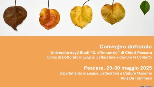 Locandina evento aula De Tommaso Pescara