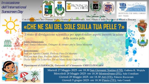 Locandina International SunScreen Day