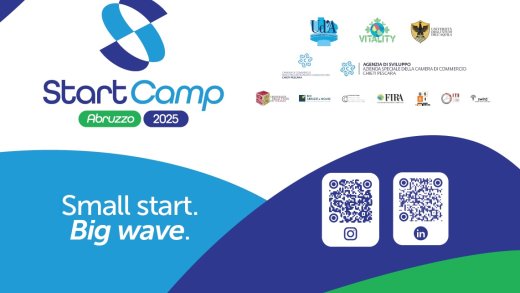 Locandina Start Camp Abruzzo 2025
