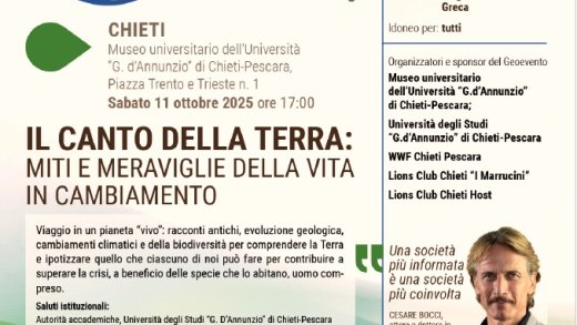 Locandina: Il canto della terra - Museo Universitario