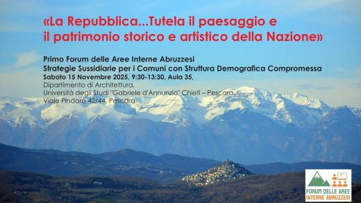 Forum aree interne - Poster