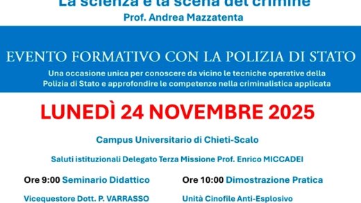 Evento 24 novembre - Campus di Chieti