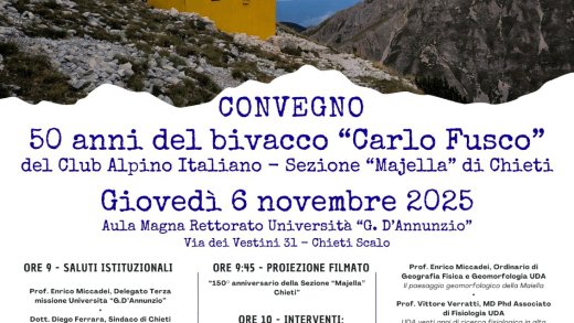 Locandina evento 6 nov 2025
