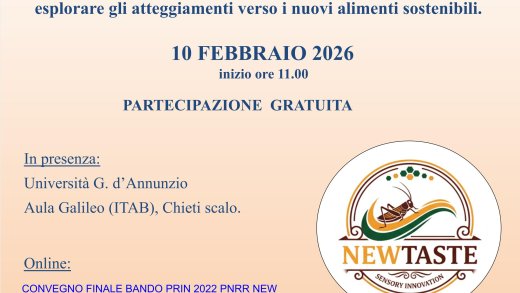 Locandina Convegno NEWTASTE