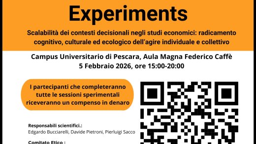 Locandina evento 5 Febbraio 2026