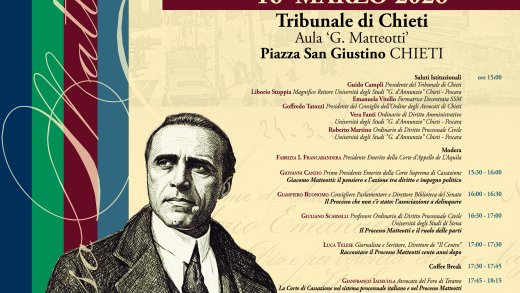 Evento Matteotti a Chieti
