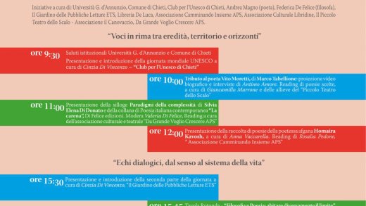 Locandina evento Palazzo De' Mayo