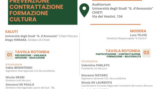 Locandina evento Sicurezza