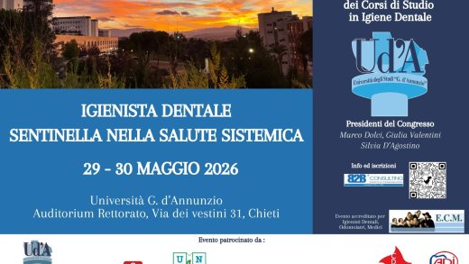 Locandina evento Igiene dentale 29 maggio - Chieti