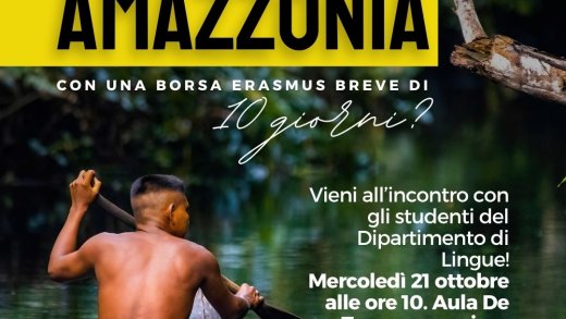 Locandina ti piacerebbe andare in AMAZONIA