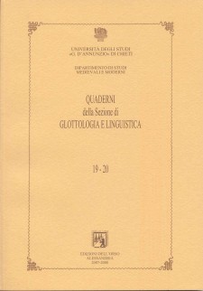 Quaderni della Sezione di Glottologia e Linguistica