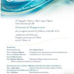 Locandina inaugurazione anno accademico 2023