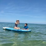 mare con bagnanti