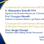 Slider cerimonia conferimento Minerva